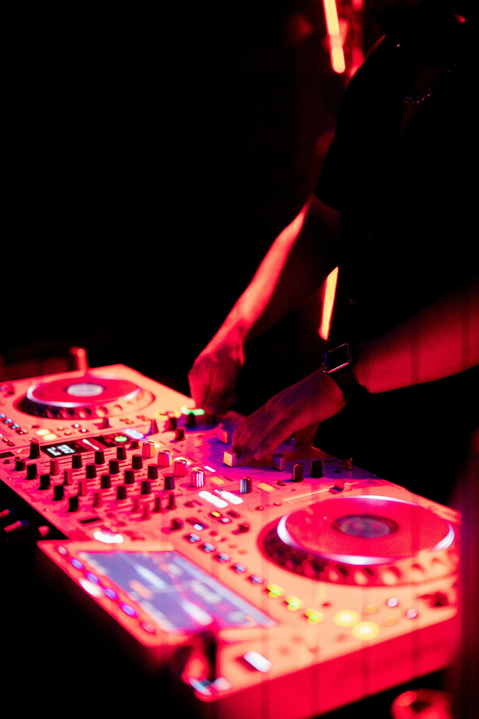 DJ at Club Velvet